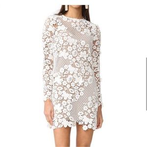knee length dresses for ladies FRANCINE 3D Flower Mini Dress – NB LUXE